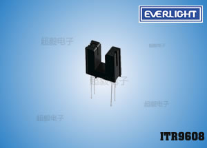 亿光对射式光电开关 ITR9608 扫描仪专用槽型开关