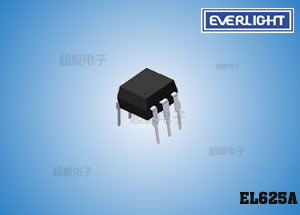 亿光6Pin直插光耦 EL625A 测量设备专用光电耦合器