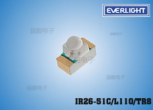 亿光IR26-51C/L110/TR8 红外发光微型光障专用贴片红