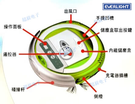 亿光光电器件在扫地机器人上的应用指南