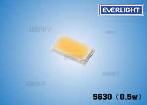 亿光贴片中等功率LED 5630（0.5w） 指示灯、背光专