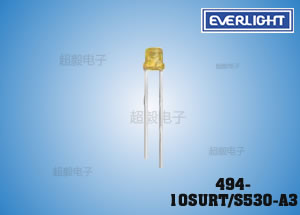 亿光红色直插LED 494-10SURT/S530-A3 计算机专用LED