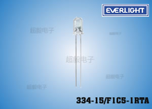 亿光高发光亮度白光LED 334-15/F1C5-1RTA 光学指标专