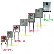 槽形光耦常用的几款亿光侧面发射接收管