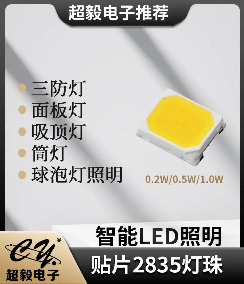 亿光2835LED灯珠，家居照明的优选方案